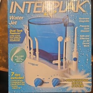 Water Jet Oral Irrigator - Blue and White